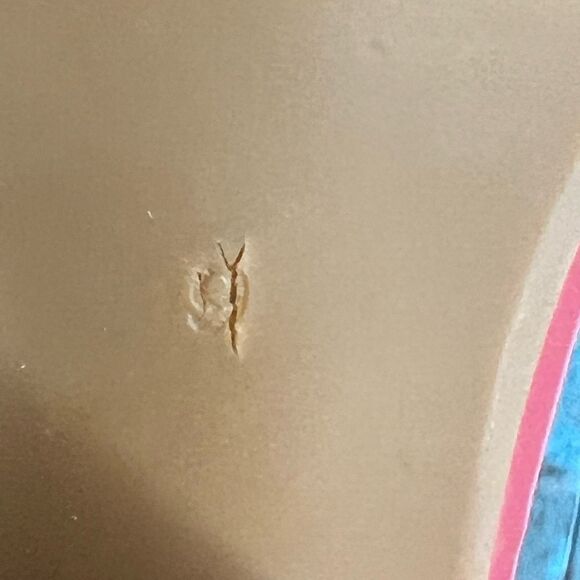 Size 9 Miz Mooz Pinky Peach Chunky Heel Sandals - Picture 9 of 10